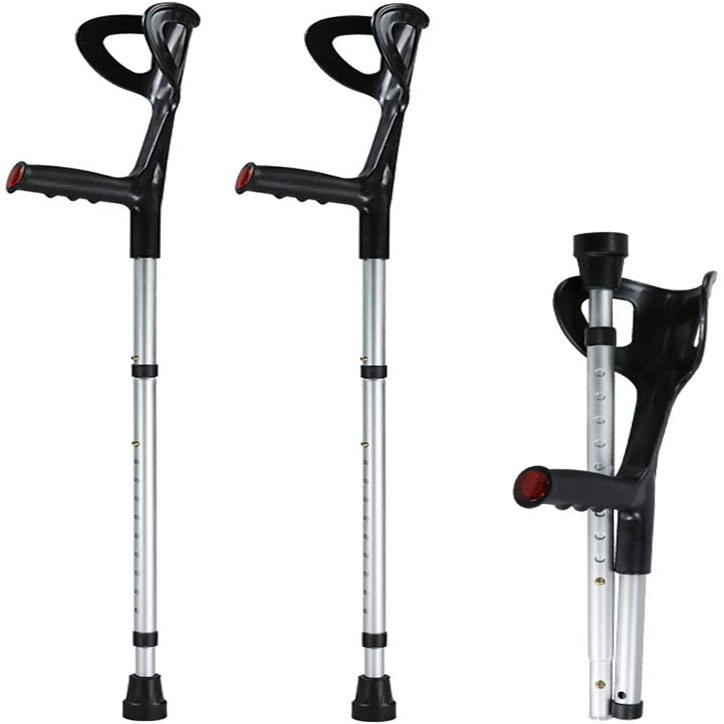 Adjustable, Foldable Forearm Crutches for Adults
