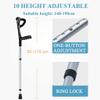 Adjustable, Foldable Forearm Crutches for Adults view 3