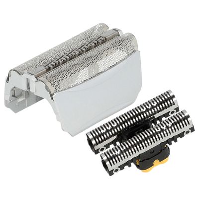 vhbw Shaver Head Replacement Set Compatible with Braun 8986