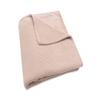 Jollein 517-511-67068 Basic Knit Baby Blanket with Fleece, Pink (75 x 100 cm) view 1