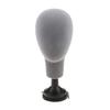Zunedhys Flocked Foam Mannequin Head for Photography Props, Wigs, Glasses and Hat Display view 1