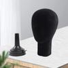 Zunedhys Flocked Foam Mannequin Head for Photography Props, Wigs, Glasses and Hat Display view 4