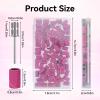 Nail Sanding Bands for Nail Drill, 100-Piece, 180 Grit, Pink view 2
