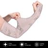 Ahdyr Pink Butterfly Arm Sleeve, Anti-UV Protection, Non-Slip, for Men and Women view 3