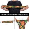 Ahdyr Happy Christmas UV-Protection Arm Sleeve, Ice Silk Tattoo Sleeve for Men and Women view 4