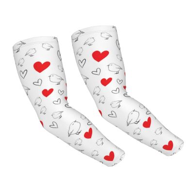 Ahdyr Arm Sleeve, Design: Easter Rooster, Love, UV Protection