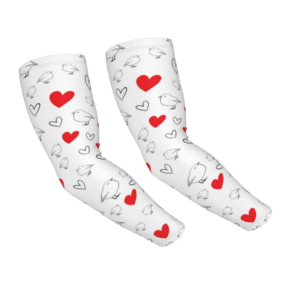 Ahdyr Arm Sleeve, Design: Easter Rooster, Love, UV Protection