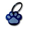 Personalized Stainless Steel Paw-Shaped Dog Tag view 1