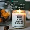candle guy Scented Candle in a Glass Jar [70-Hour Burn Time] – Handmade Soy Wax Candle with Saying view 2
