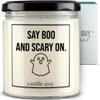 candle guy Scented Candle in a Glass Jar [70-Hour Burn Time] – Handmade 100% Soy Wax Candle with Saying and Essential Oil view 1