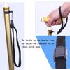 Aluminum Crutches, Telescoping Walking Cane, Lightweight Non-Slip Crutches, Unisex Gift view 3