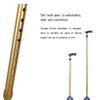 Aluminum Crutches, Telescoping Walking Cane, Lightweight Non-Slip Crutches, Unisex Gift view 4