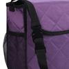 Wheelchair Storage Bag, Shoulder Bag for Travel, Rollators and Seniors, Purple view 4