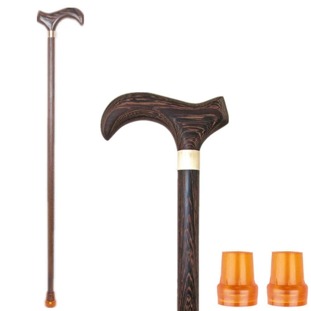 SilteD Solid Wood Walking Cane for Older Adults