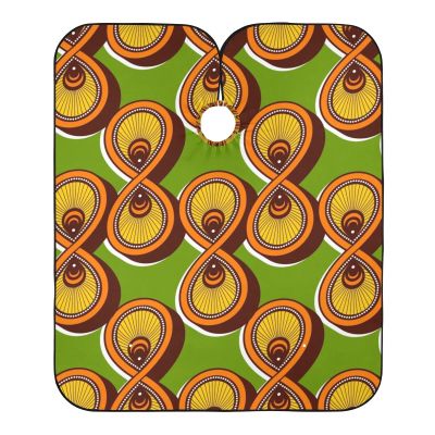 African-Pattern Haircut Cape for Adults