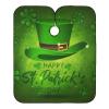 Haircut Cape with Green Leaves and Hat, Adjustable Salon Cape for Adults and Children view 1