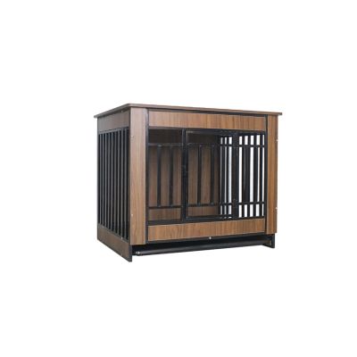 Sturdy Dog Crate with Furniture-Style Design