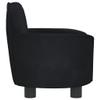 Festnight Black Velvet Dog Sofa Bed 66 x 40 x 45 cm view 4