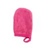 FOMIYES 9-Piece Facial Cleansing Gloves, Thick Reusable Makeup Remover Puffs, Pink view 3