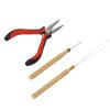 Hair Extension Bead Set with Wooden Handle view 4