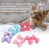 20-Piece Pet Hair Bows with Rubber Bands view 4