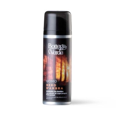 Bottega Verde - Shaving Foam for Normal Skin, Amber Black, 200 ml
