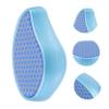 Blue Callus Remover Foot File with Scraper, ABS and Glass view 4