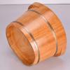 SilteD Wooden Foot Basin, Solid Wood Foot Tub, Pedicure Bowl, Spa Massage Foot Bath, Household Foot Bath Barrel, Massage Device view 4