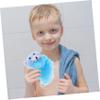 FRCOLOR 4-Piece Bath Pouf Set with Cartoon Animal Designs view 3