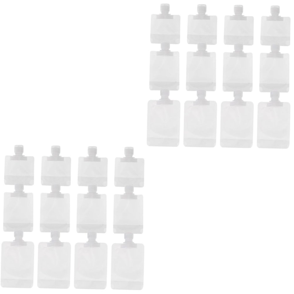 FOMIYES 24-Piece Reusable Lotion and Shampoo Pouch Set