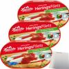 Hawesta Tender Herring Fillets in Tuscan Sauce MSC, 3-Pack (3 x 200 g Cans) + usy Block view 1