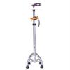 Adjustable Walking Cane with 4-Leg Base and Flashlight, Lightweight Walking Aid view 1