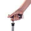 Adjustable Walking Cane with 4-Leg Base and Flashlight, Lightweight Walking Aid view 4
