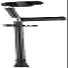 Adjustable Forearm Crutch with Handle, Black and Gray, Lightweight view 1