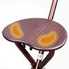 Extendable Crutches and Walking Cane for the Elderly, Stainless Steel, Non-Slip view 4