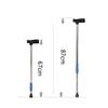 Extendable Crutches, Elderly Man's Walking Cane, Stainless Steel, Non-Slip view 3