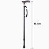 Portable Telescoping Walking Cane for Older Adults with Solid Wood Handle view 2