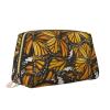 Chemistry Print Leather-Look Washable Makeup Bag for Women view 2