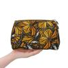 Chemistry Print Leather-Look Washable Makeup Bag for Women view 4
