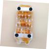 Small Plastic Foot Massage Rollers, 2-Pack, Green view 2