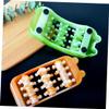 Small Plastic Foot Massage Rollers, 2-Pack, Green view 4