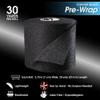 Cannon Sports Pre-Wrap 30-Yard Roll Athletic Foam Underwrap Tape for Ankles, Wrists, Knees, Elbows and Hair, Black view 2