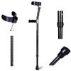 Adjustable Forearm Crutches, Aluminum Alloy, Open Cuff, 10 Height Levels view 1