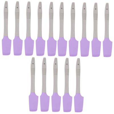 FOMIYES 15-Piece Silicone Cosmetic Spatula Hand and Foot Care Tool, Skincare Tool for Even Mask Application, Stylish, Portable, Easy to Clean