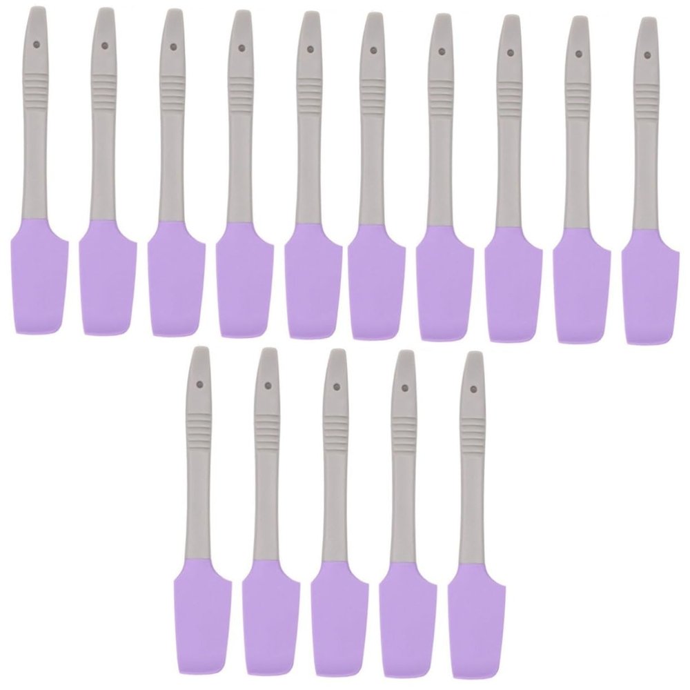 FOMIYES 15-Piece Silicone Cosmetic Spatula Hand and Foot Care Tool, Skincare Tool for Even Mask Application, Stylish, Portable, Easy to Clean