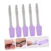 FOMIYES 15-Piece Silicone Cosmetic Spatula Hand and Foot Care Tool, Skincare Tool for Even Mask Application, Stylish, Portable, Easy to Clean view 2