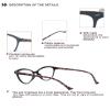 HEEYYOK Women's Cat-Eye Reading Glasses with Floral Pattern, +1.00 view 3