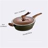 BBAUER Frying Pan with Lid, Induction Wok with Bakelite Handle view 2