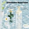 Facial Cleanser Foaming Cup, Portable Face Wash Tool, Black view 2