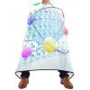 Green Leaves Haircutting Cape, 165 x 140 cm, Atom Elements Design, One Size view 2